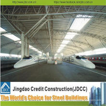 Estrutura de aço pesada com alta qualidade para construção de estação de trem